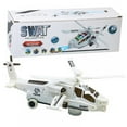 thumbnail image 1 of Kids Toy Military Helicopter with Lights Sounds Bump for Baby Age 2,3+, 1 of 5