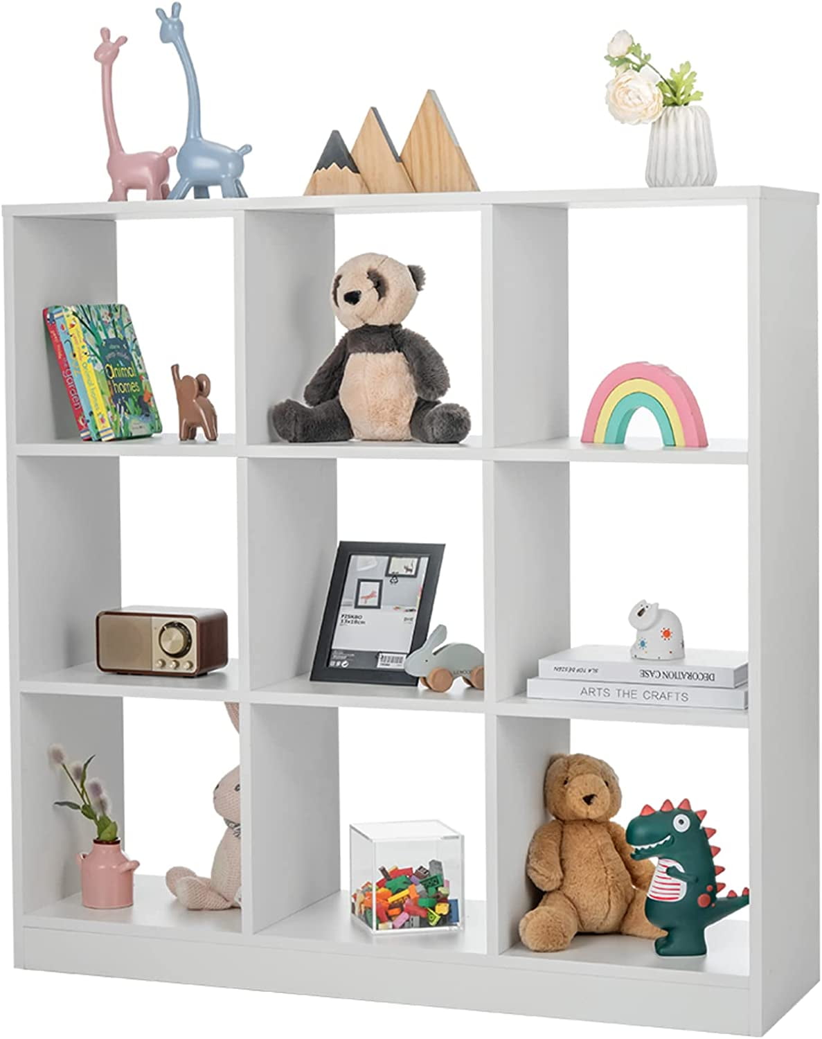 Kids Toy Storage Organizer, 9Section Storage Daycare Shelf for