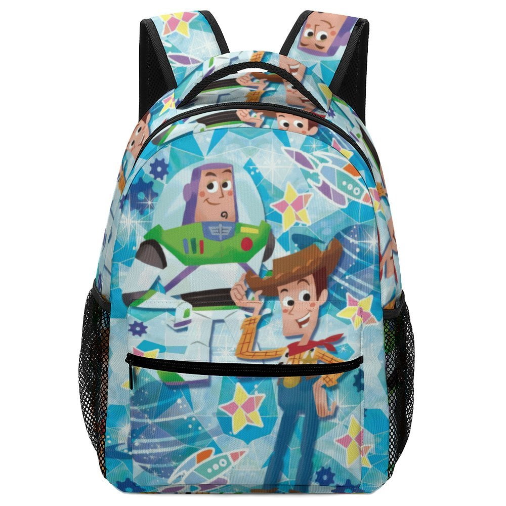 Toy Story Backpack with Safety Whistle Comfortable Book Bag Great for Adventures Travel