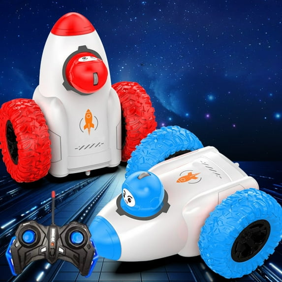 Kids Toys under $5! CQCYD Remote Control Car Toys, Rotating Electric Race RC Stunt Car, High Speed Off Road Cars Toy Gift for 3 4 5 6 7 8-12 Year Old Boy Toys