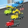 thumbnail image 1 of Kids Toys under $5 Fufafayo Construction Cars Vehicles, Mini Construction Truck Toys, Construction Vehicle with Motion Drive Technology, Outdoor Easter Gifts for Kids and Toddlers Ages 3+, 1 of 9