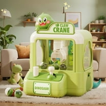Kids Toys under $5 Fufafayo Dinosaur Claw Machine for Kids Ages 3 , Mini Electronic Arcade Game Vending Toy Candy Dispenser Crane Prize Machine for Boys Girls Christmas Birthday Party Gift