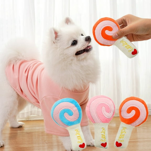 Kids Toys under $5 Fufafayo Dog Toys, Squeaky Dog Toy for Small Dogs Cute Puppy Toys, Pet Chew Toys for Teething, Interactive Dog Toys for Puppies, Doggie Birthday Gifts