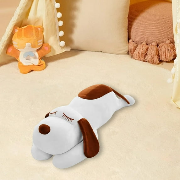 Kids Toys under $5 Fufafayo Floppy Stuffed Dog Puppy Plush Toy, Soft Plush Toy Dog Cute Cuddle Hugging Pillow, Body Pillow Birthday Gift for Kids Adults Girls Boys