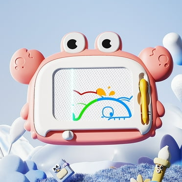 Kids Toys under $5 Fufafayo Magnetic Drawing Board for Toddlers 1-3, Doodle Board Pad Learning and Educational Kids Toys for 1 2 3 Year Old Baby Girl Birthday Travel Activities