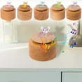 thumbnail image 1 of Kids Toys under $5 Fufafayo Wooden Music Box Rotating Music Box Wooden Mini Music Box for Women Girls Mom Birthday Christmas Easter Party Desktop Display, 1 of 9