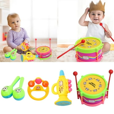 Kids Toys Baby Girl Gifts Toddler Musical instruments Ages 1 3 Baby Music Toys 6 12 9 18 Months for 1 2 Year Old Kids Preschool Educational Learning Toys Drum Birthday Gifts