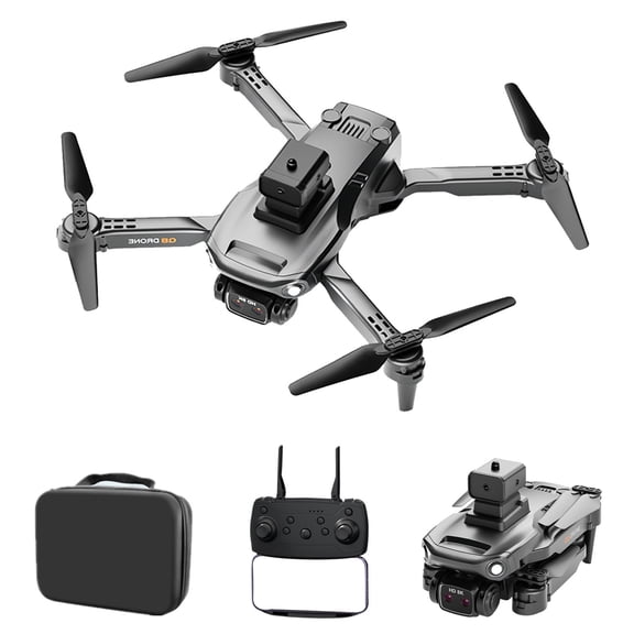 Kids Toys Boys 6-8, Drone with 4K Four HD Camera Remote Control Toys Gifts for Boys Girls with Altitude Hold Headless Mode Start Speed, A, One Size