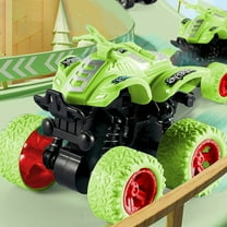 Friction Power Car, 4WD Inertial Drive Shockproof Toy, ABS Durable Material for Sluggishness Resistance, Birthday Gift for 3 Years