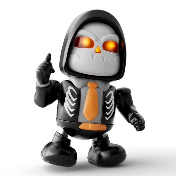 Halloween Toys Robot Skeleton Toy, Prank Toys with Music & Dancing Toy,skeleton robot