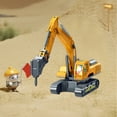 thumbnail image 1 of Kids Toys under $5! CQCYD Construction Truck Toys, Large Sound And Light Music Kids Toy Car Boy Engineering Excavator Ground Drilling Model, 1 of 6