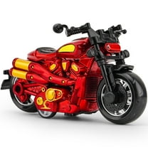 Kids Toys under $5! CQCYD Toy Motorcycle, Pull Back Motorcycle Toy,1:12 Alloy Motorcycle Model for Boys,Pull Back Motorcycle Toys Gift for Boy Girl