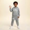 thumbnail image 1 of Kids Tracksuit Jogging Outfits Set Long Sleeve Hooded Sweatsuits Pullover and Active Jogger Pants 2 Pcs Warm Fall Winter Clothes Girls Clothing Size 9-10 Years Cute&nbsp;Boy Girl&nbsp;Clothing, 1 of 4