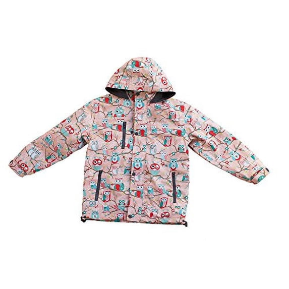 Kids Trail Fleece Lined Jacket, Perched Owls