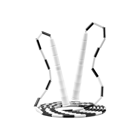 Kids Training Jump Rope with Decorative Beads and Ergonomic Handle Rope