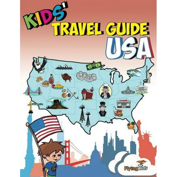 Pre-Owned Kids' Travel Guide - USA: No matter where you visit in the USA - kids enjoy fascinating facts, fun activities, useful tips, quizzes and Leonardo!: Volume 9 (Kids' Travel Guides) Paperback