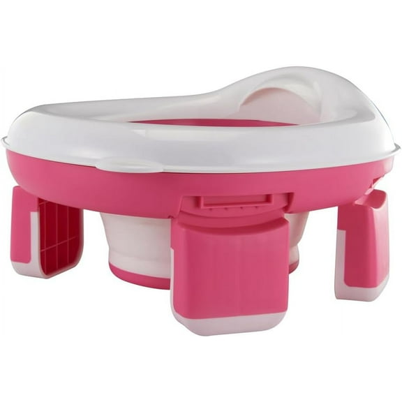 Kids Travel Potty | Foldable Car potty | Potty Training Toilet w/Travel Bag & Potty Liners for Indoor and Outdoor