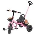 thumbnail image 1 of Kids Tricycle 4 in 1 Trike with Seat, Toddler Bike with Push Handle for 1 Year to 4 Years Old Kids, Push Trike Toys for Boys & Girls, Birthday Gifts for Kids, 1 of 8
