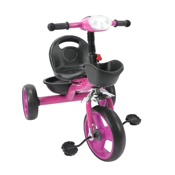 Kids Tricycle for Ages 2-5 Kids Balance Bike Home Toddler Trike Boys and Girls Indoor/Outdoor Play Toys (Blue\Red\Pink)