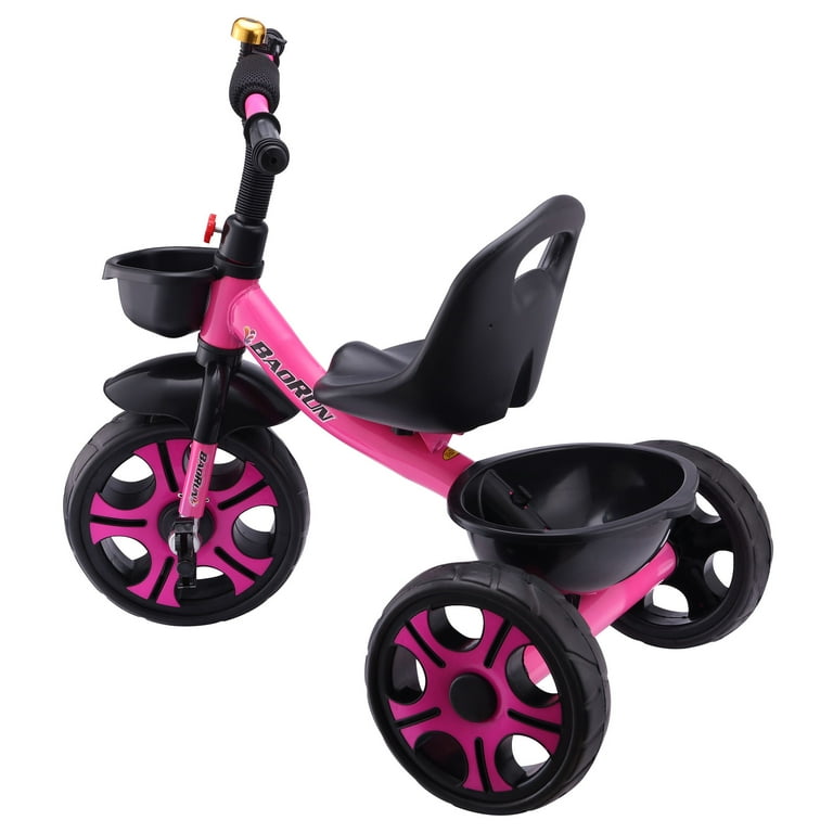 Three Wheel Bike for Kids Age 3 5 Toddler Trike Perfect Gift Safe and Fun Tricycles for Boys and Girls Walmart