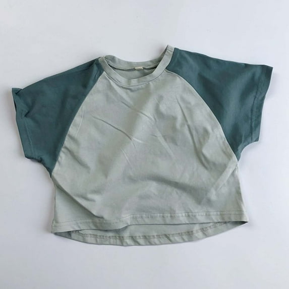 Kids Tshirts Casual Toddler Short Sleeve Shirt Blue Shirts Toddler Tee Shirts 5T Boys Shirts