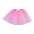 thumbnail image 1 of Kids Tulle Skirt Elastic Waistband Lightweight Soft Mesh Dance Ballet Party Dress Up Solid Color Costume Skirt for Girls Toddlers, 1 of 4