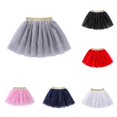 thumbnail image 1 of Kids Tulle Tutu Skirt With Glitter Print Star Princess Party Skirt For Girls 1 10 Years, 1 of 6