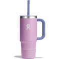 thumbnail image 1 of Kids Tumbler for School - Stainless Steel and Insulated with Straw Cap - 24 Oz in Anemone Purple, 1 of 4