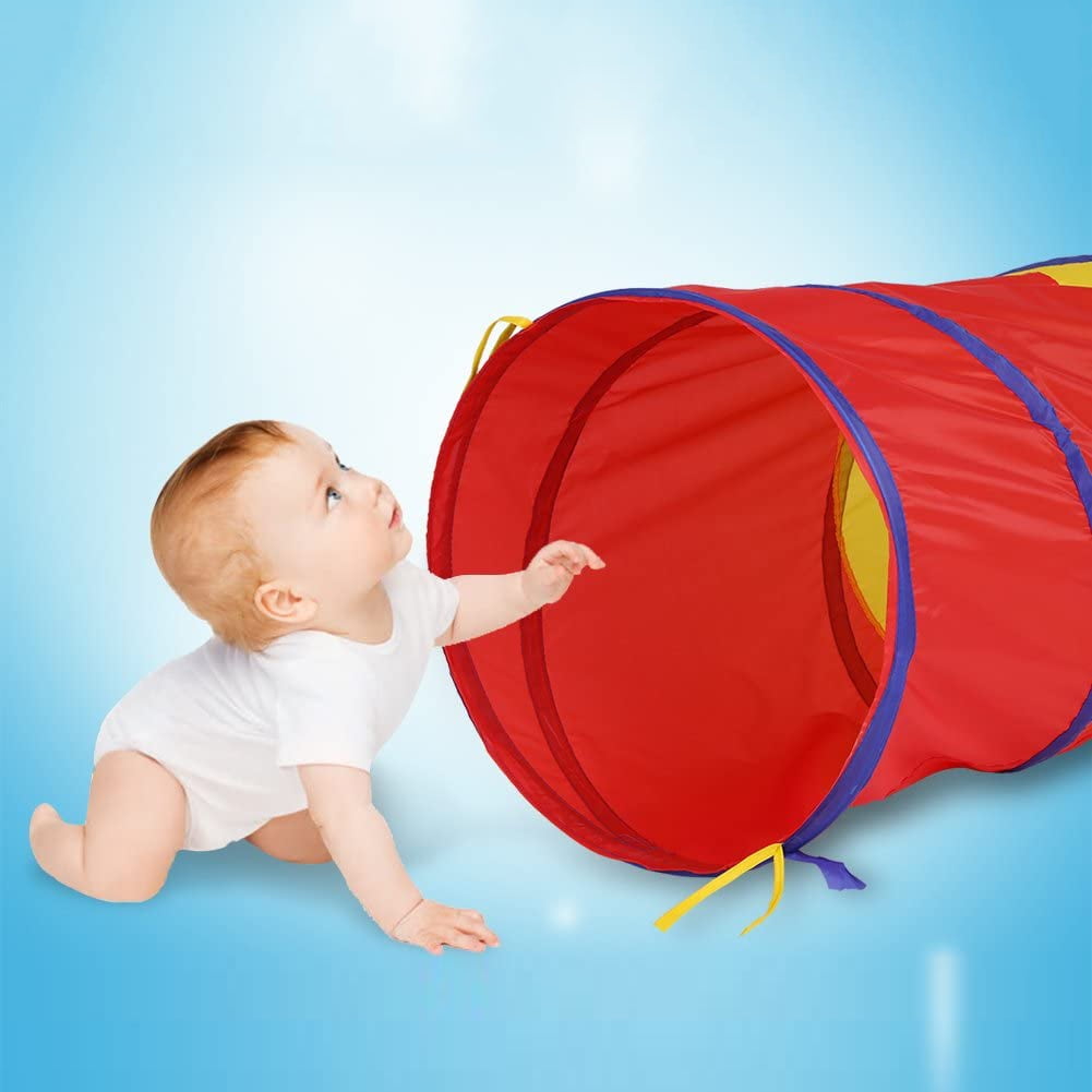 Kids Tunnel For Toddlers, 180CM Crawl Through Play, Crawling Tunnel, up Play Tunnel, Playhouse