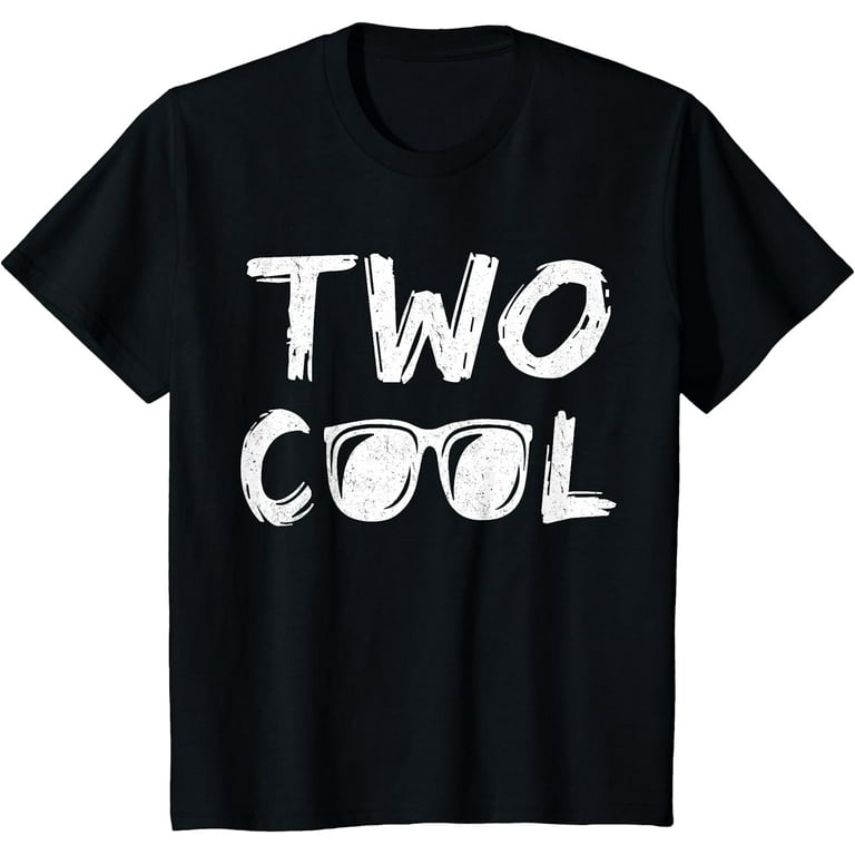 Two Cool Birthday Boy Shirt Kids Two Cool 2nd Birthday Gift Year