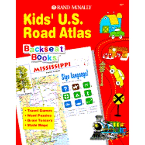 Pre-Owned Kids' U.S. Road Atlas: Backseat Books (Paperback) 0528805479 9780528805479