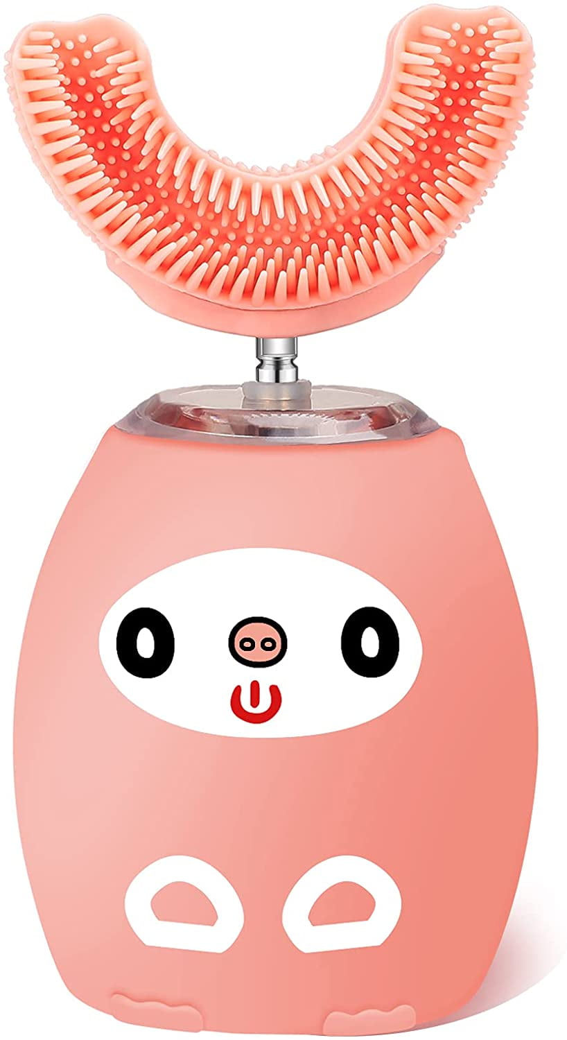 Kids U Shaped Electric Toothbrush Kids Automatic Timer Tooth