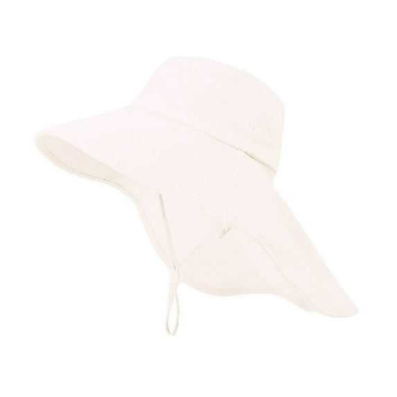 Kids UPF 50+ Sun Wide Brim Fisherman Hat Adjustable Lightweight Breathable Outdoor Beach Pool Summer Wear