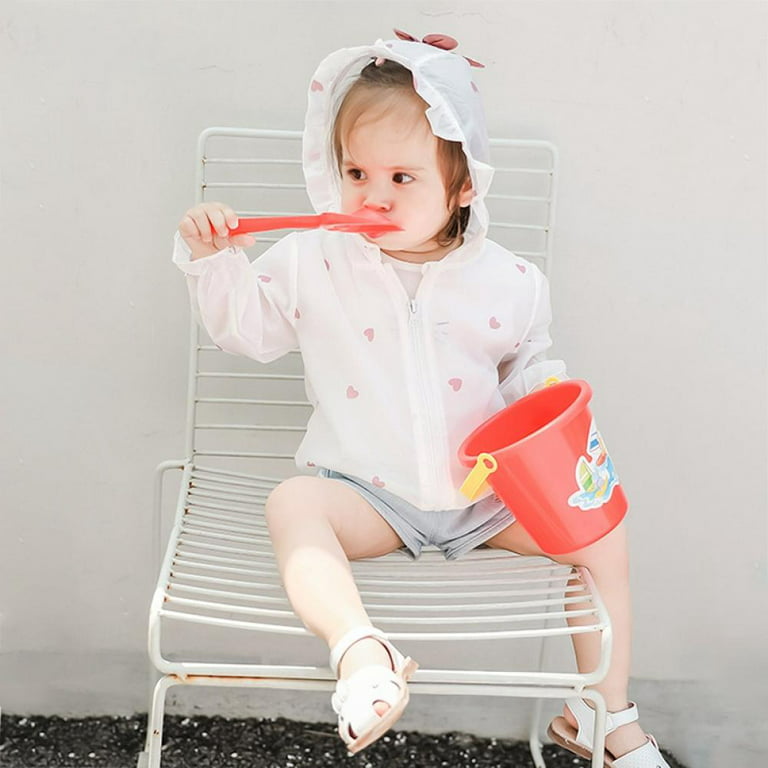 Kids UV Protection Outerwear, Summer Sunscreen Clothing For Girls, Thin  Breathable Baby And Baby Jacket, Sun Protection