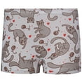 thumbnail image 1 of Kids Underwear Boys , Kids Underwear Boys 5t Student Girls Underwear Set Cute Cartoon Print Four Corner Flat Seam Comfortable Blend Briefs for Children, 1 of 5