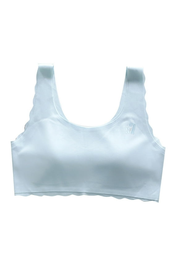 Kids Underwear Briefs Girl Underwear 8 Training Bras For Girls Teen Girls Sports Bras Comfort Soft Solid Color Bras