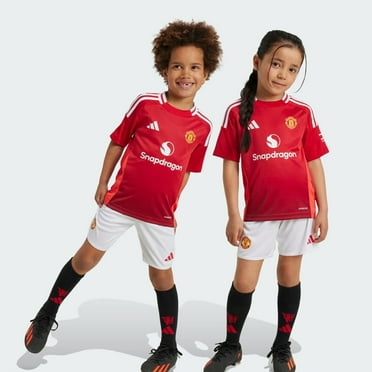 Kids Unisex Adidas Manchester United 24/25 Home Mini Kit IT1980
