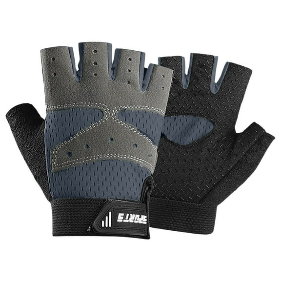 Kids Unisex Half Finger Sports Gloves For Winter Skating Cycling Gym Workouts Durable Breathable Comfortable Protective Gear