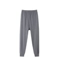 thumbnail image 1 of Kids Unisex Soft Fleece Pull-On Jogger Sweatpants French Terrys Basic Casual Lounges Sleeping Pants for Boys Girls Gray 9 Years, 1 of 3