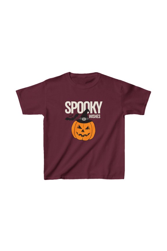Kids' Unisex Spooky Wishes T-Shirt