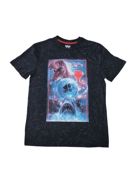 Kids Unisex Universal Mineral Wash Fabric Ribbed Knit Collar Family Tee (S (6/7))