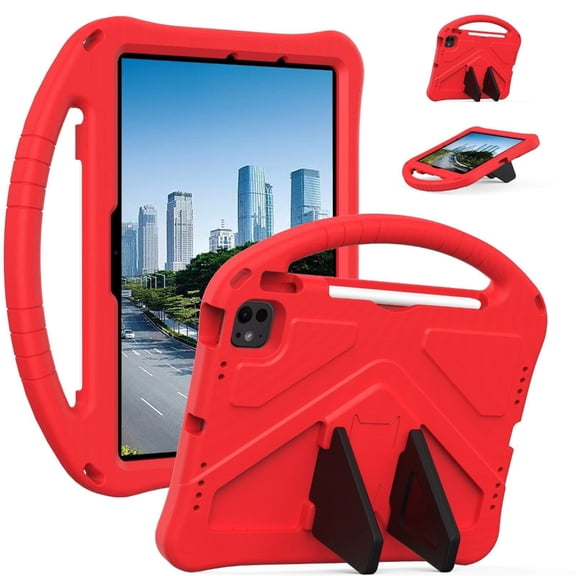 Kids Universal Case Handheld for Air 11 2024 Tablet Hard Stand Handle Cover