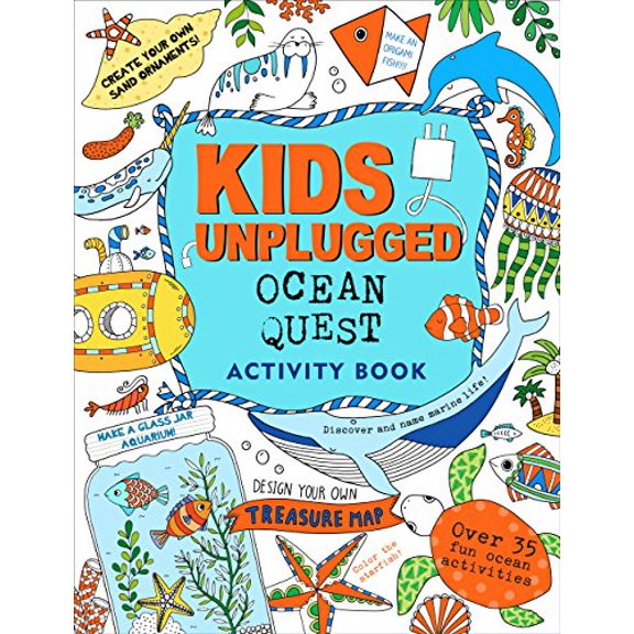 Pre-Owned Kids Unplugged: Ocean Quest (Activity Book) Paperback