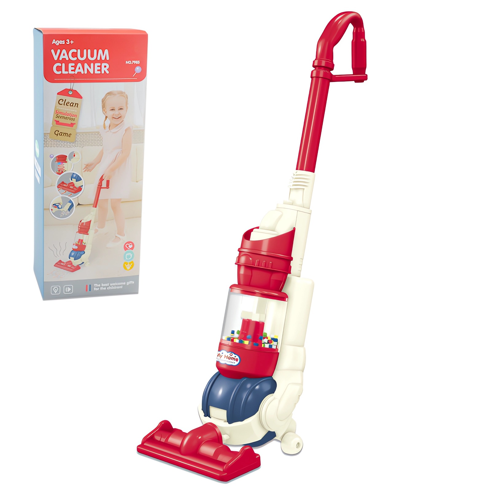 Fisher-Price Laugh & Learn Light-Up Learning Vacuum Electronic Toddler