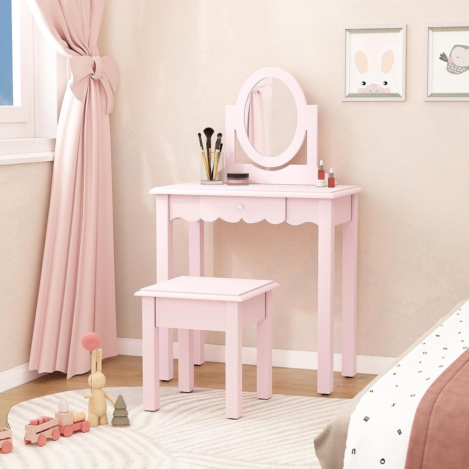 Little girl vanity desk cheap