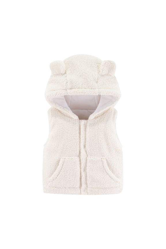 Kids Vest Solid Windproof Outdoor Toddler Hooded Boys Coat Girls Baby Boys Coat and Jacket Clothes Girls