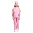 thumbnail image 1 of Vet Dress-Up Set Nurse Doctor Role Play Outfit with Stethoscope Accessories Halloween Party 5-10Y, 1 of 8