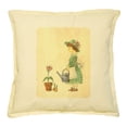 thumbnail image 1 of Kids Vintage Color-5 Printed Khaki Decorative Pillows Case VPLC_02 Size 18x18, 1 of 1