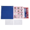 Kids visual schedule waterproof bright colors tear resistant autism