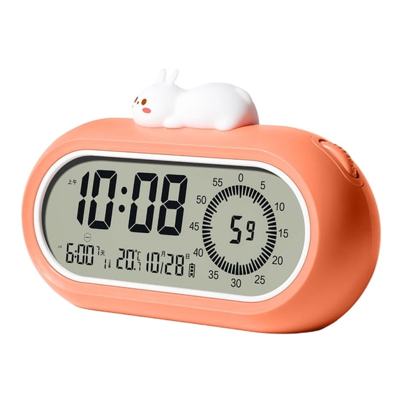 Kids Visual Timer Kitchen Countdown Device With Easy Operations Button Nightlight